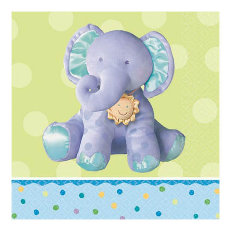 Teeny Tiny Boy Beverage Tissues 16pcs Printed Tableware - Party Centre