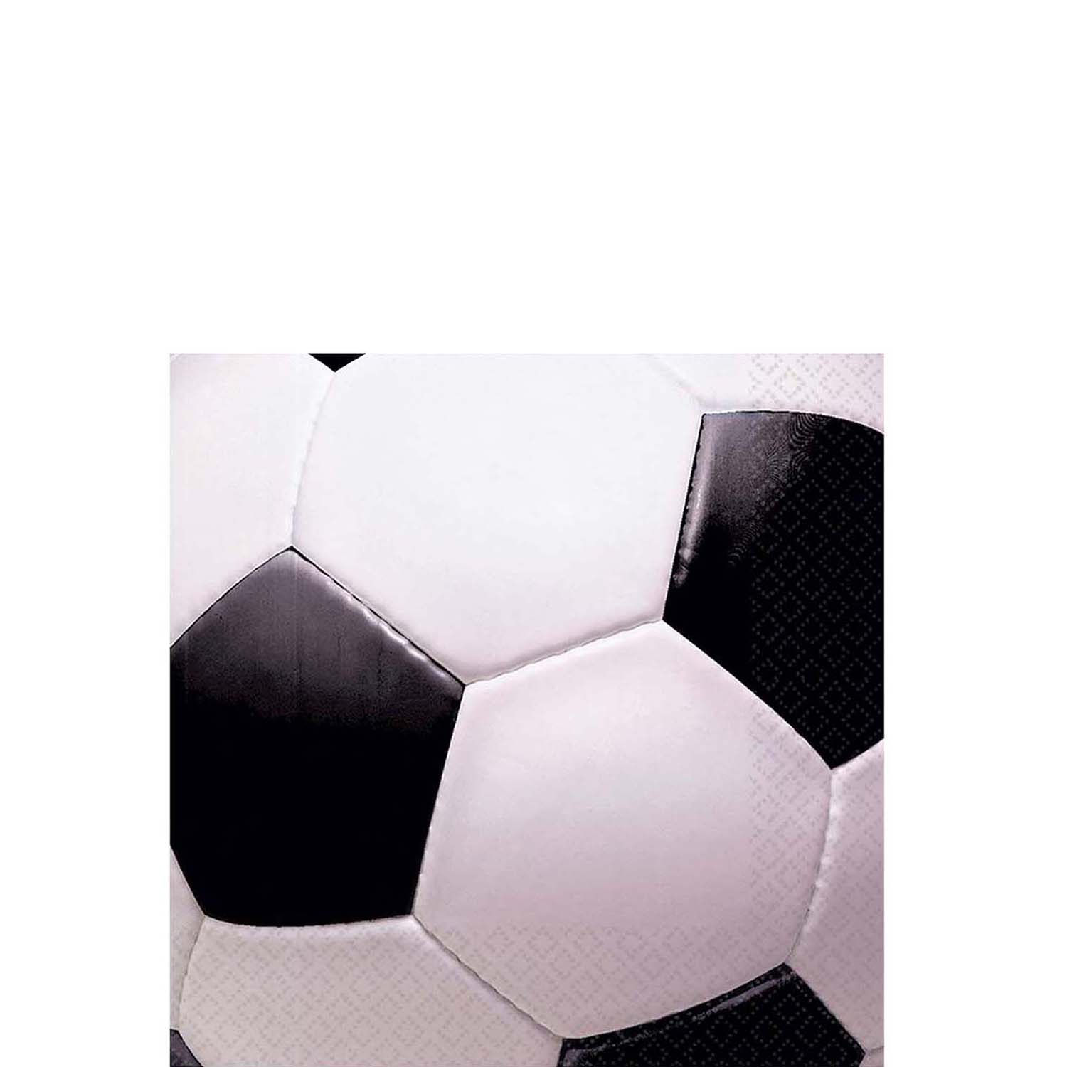 Soccer Fan Beverage Tissues 16pcs Printed Tableware - Party Centre
