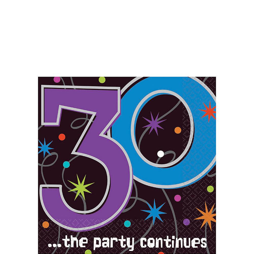 The Party Continues - 30 Ultra Beverage Tissues 16pcs