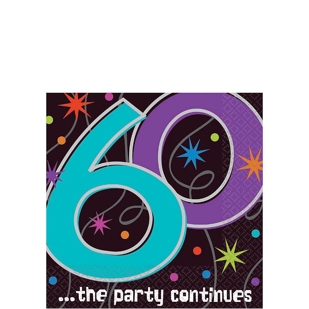 The Party Continues - 60 Beverage Tissues 16pcs