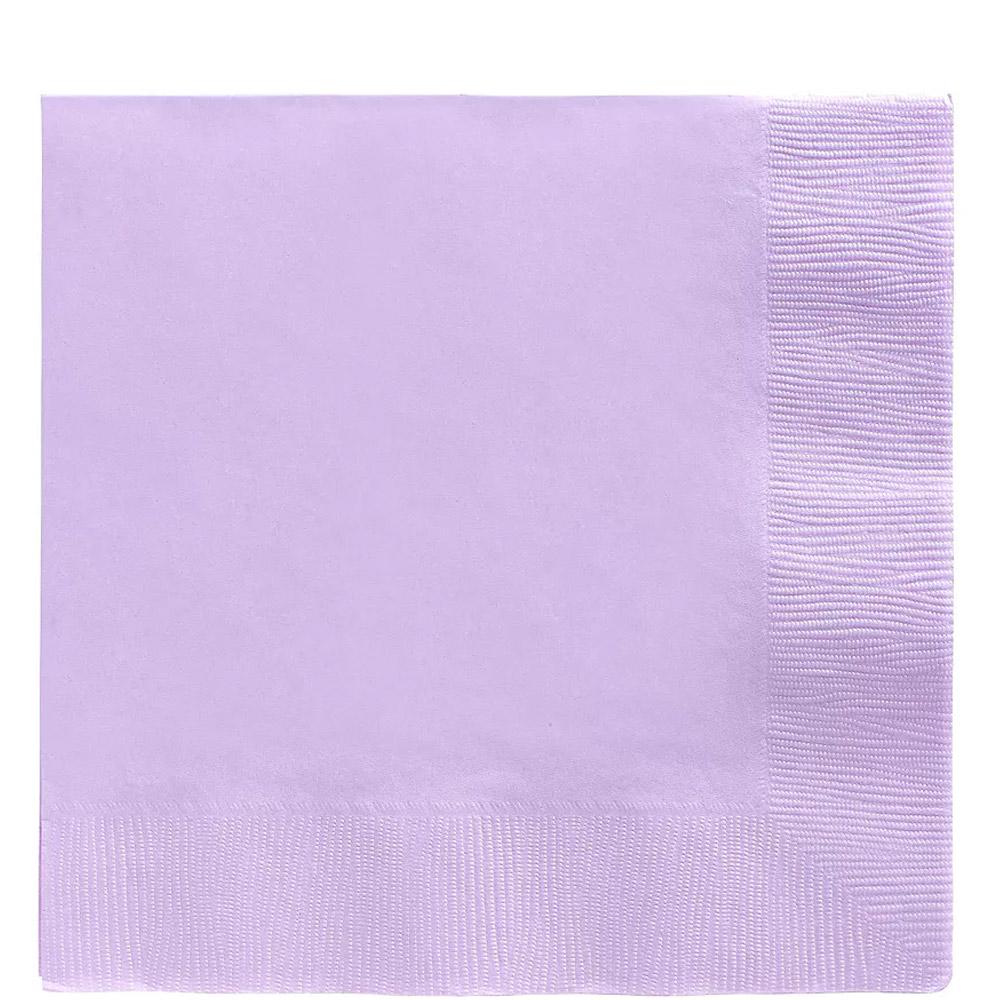 Lavender Lunch Tissues 20pcs Printed Tableware - Party Centre