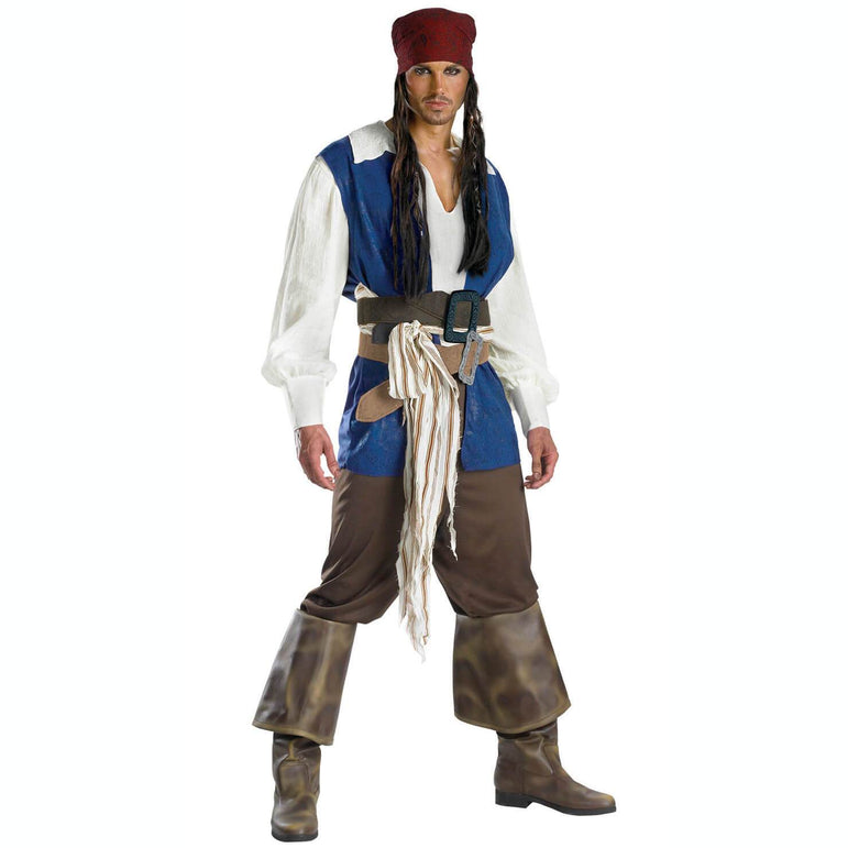 Teen Captain Jack Sparrow Pirate Costume Costumes & Apparel - Party Centre