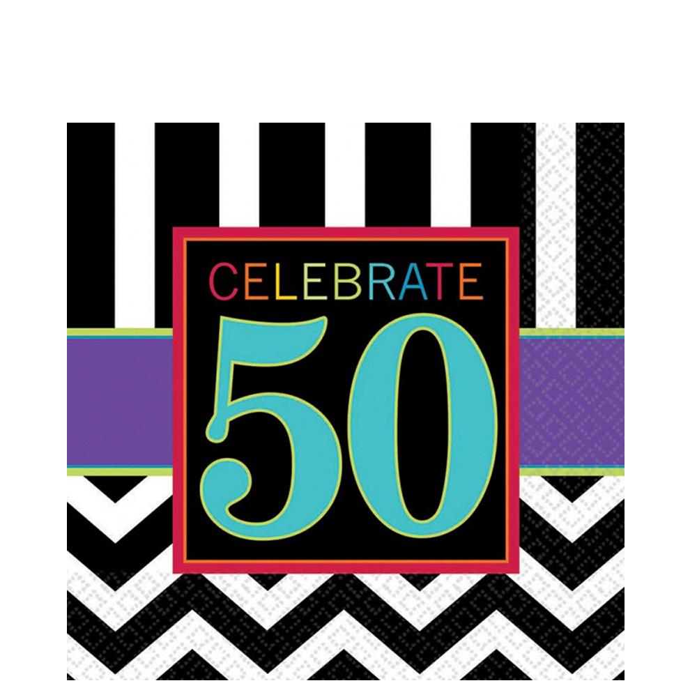 50th Celebration Luncheon Tissues 16pcs