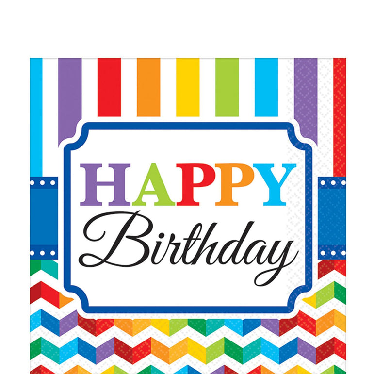 Bright Birthday Kit for 16 People