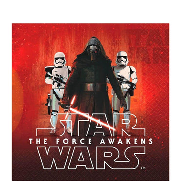 Star Wars VII Lunch Tissues 16pcs Printed Tableware - Party Centre