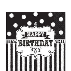 Chalkboard Birthday Kit for 16 People