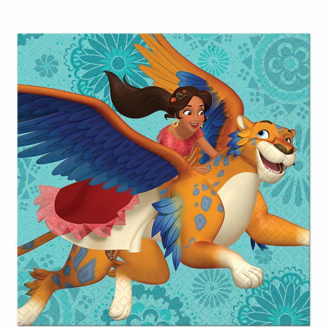 Elena Of Avalor Lunch Tissues 16pcs Printed Tableware - Party Centre