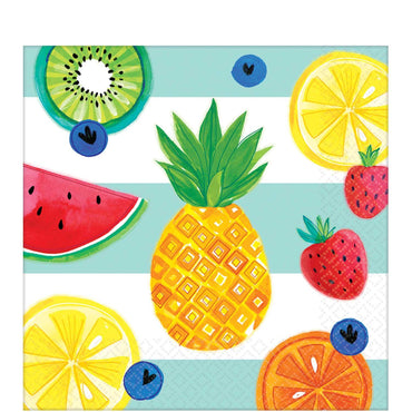 Hello Summer Lunch Tissues 16pcs Printed Tableware - Party Centre