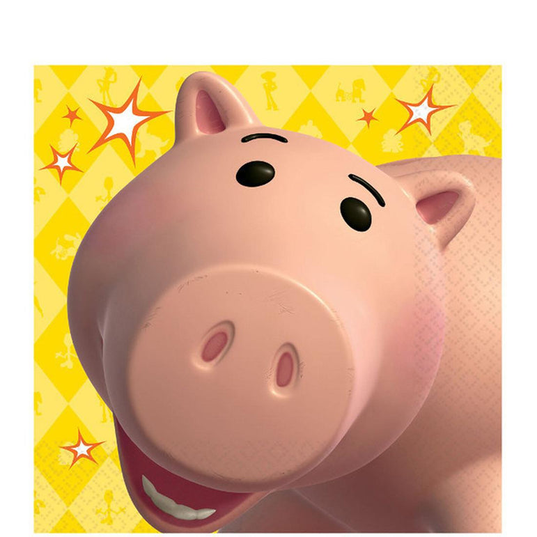 Toy Story 4 Basic 57 Piece Tableware Party Supplies for 8 Guests