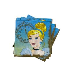 Once Upon A Time Cinderella Lunch Tissues 16pcs