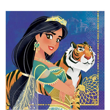 Disney Aladdin Lunch Tissue 16pcs Printed Tableware - Party Centre