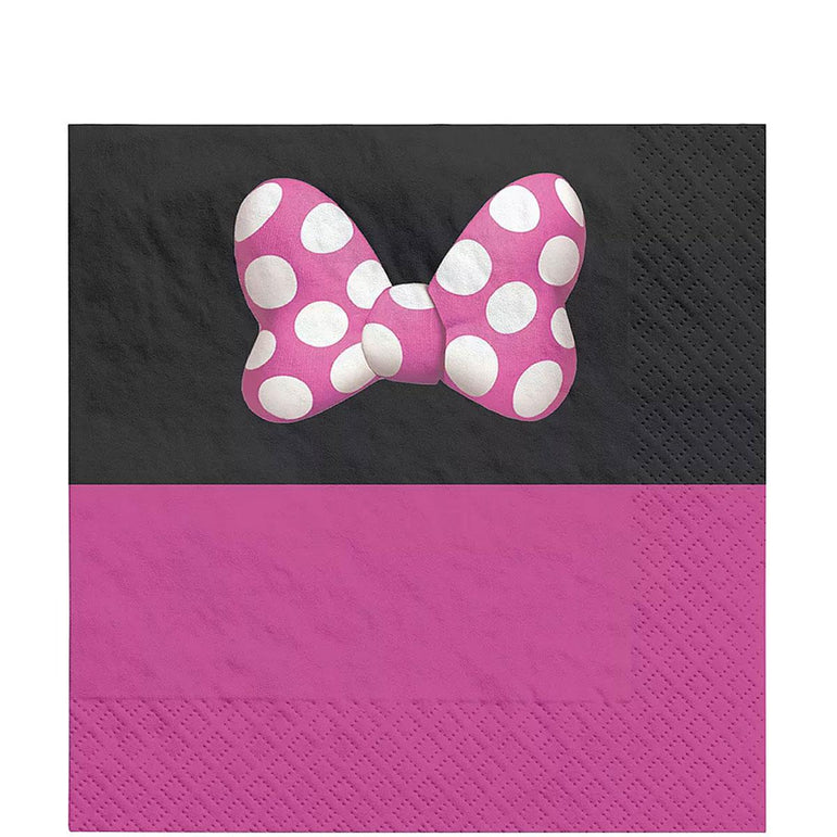Minnie Mouse Forever Lunch Tissues16pcs Party Favors - Party Centre