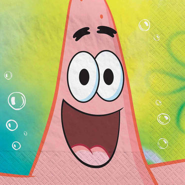 Spongebob Squarepants Lunch Napkins 2ply 16pcs