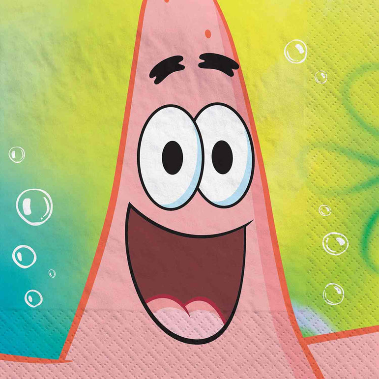 Spongebob Squarepants Lunch Napkins 2ply 16pcs