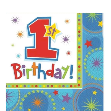 One-derful Birthday Lunch Tissue 16pcs