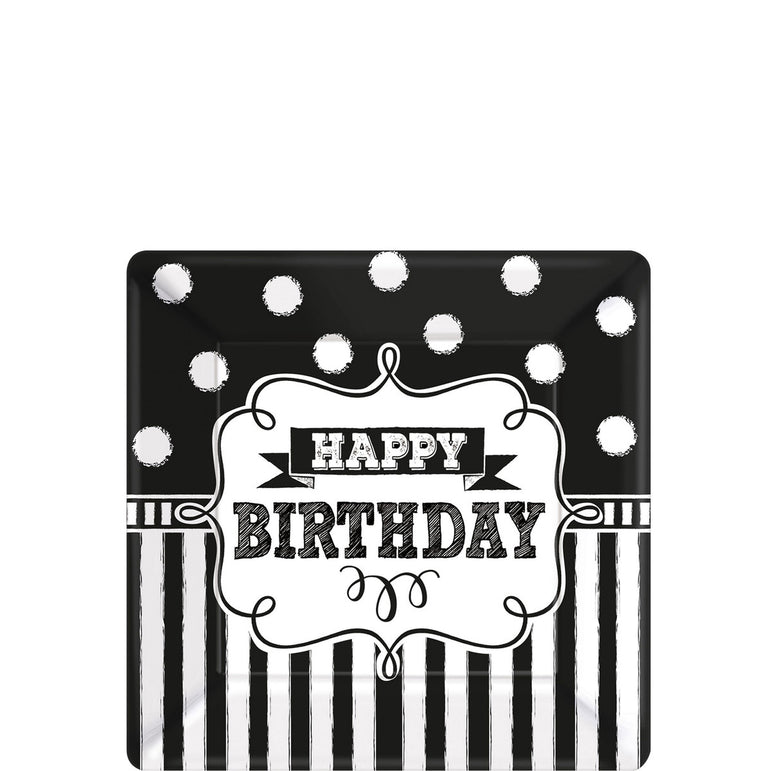Chalkboard Birthday Kit for 16 People