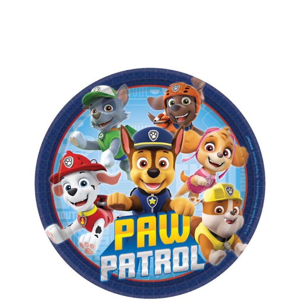 Paw Patrol Adventure Paper Plates 7in, 8pcs Printed Tableware - Party Centre