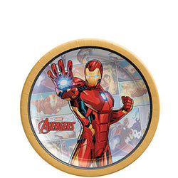 Iron Man 59 Pieces Tableware Party Supplies for 8 Guests
