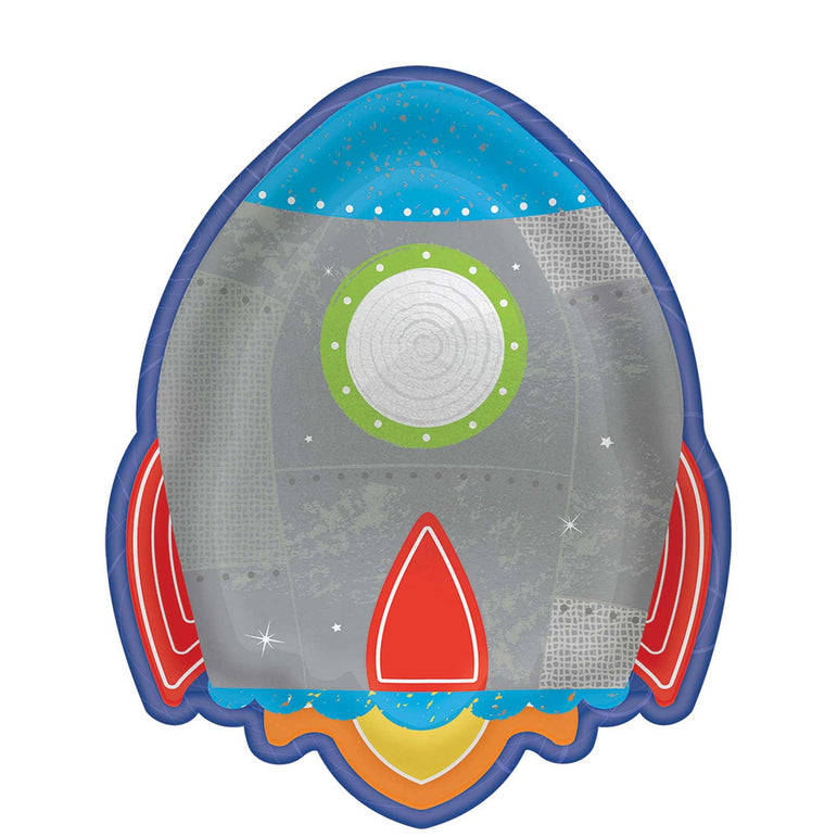 2nd Birthday Blast Off Party Kit For 8 People