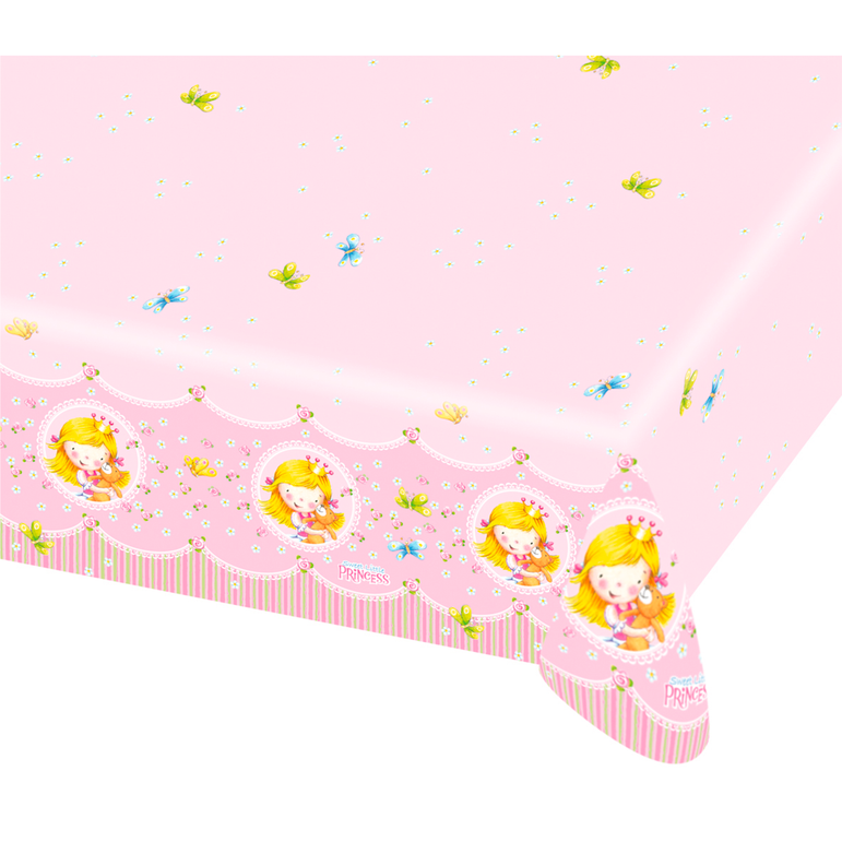 Sweet Little Princess Table Cover Solid Tableware - Party Centre