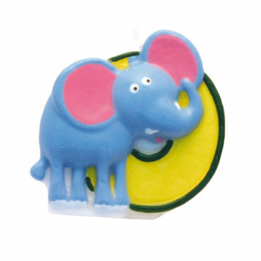 Safari Number 0 Candle Party Accessories - Party Centre