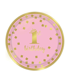 1st Birthday Girl Party Kit For 16 People