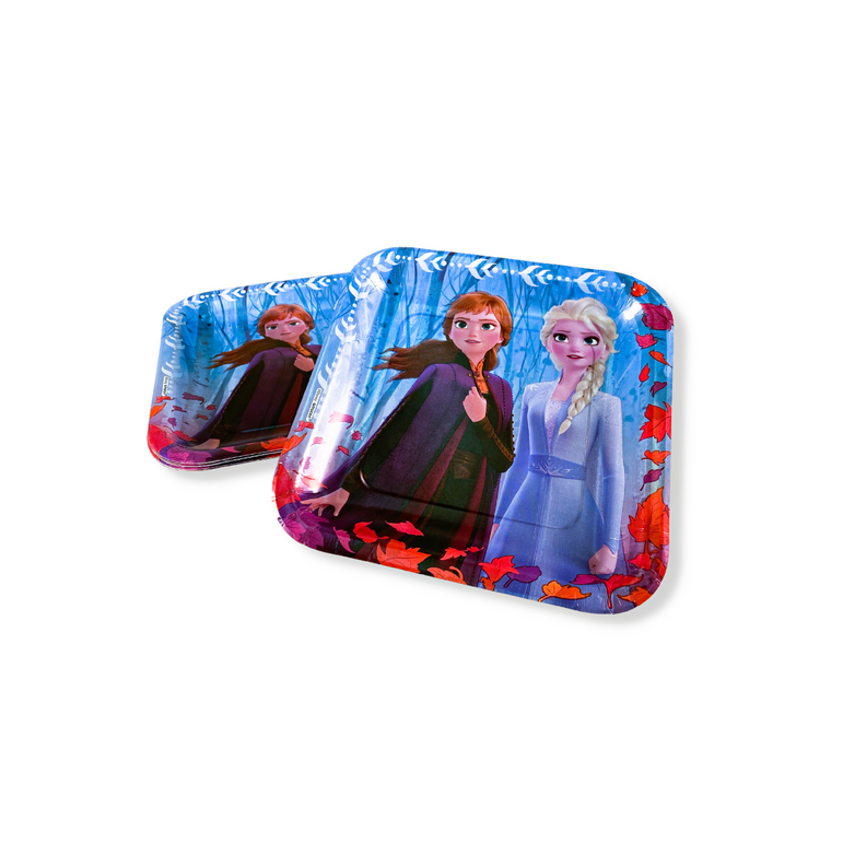 Frozen II Paper Square Plates 9in 8pcs