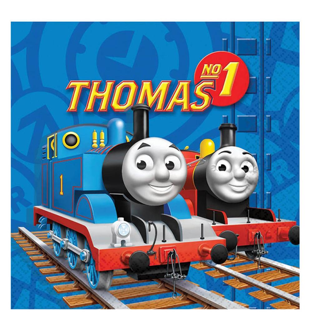 Thomas And Friends Lunch Tissues 20pcs Printed Tableware - Party Centre