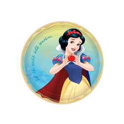 Disney Snow White Paper Plates 9in, 8pcs