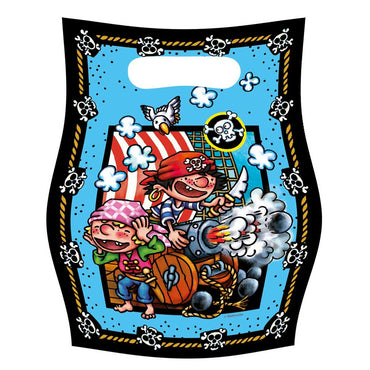 Pirates Party Bags 6pcs Favours - Party Centre
