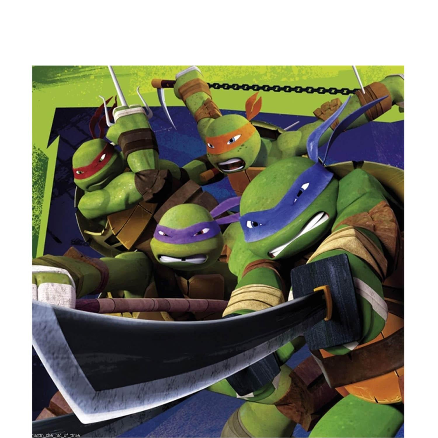 Teenage Mutant Ninja Turtles Tissues 20pcs Printed Tableware - Party Centre
