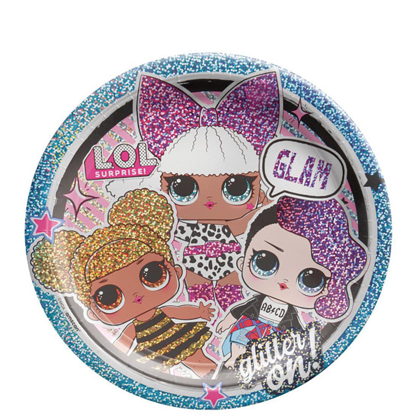 Shop Lol Surprise Together 4Eva! Paper Plates 9in, 8pcs Party