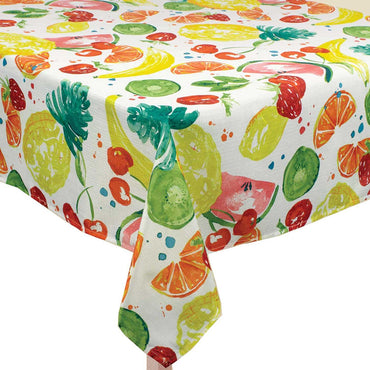 Tutty Fruity Fabric Tablecover Printed Tableware - Party Centre