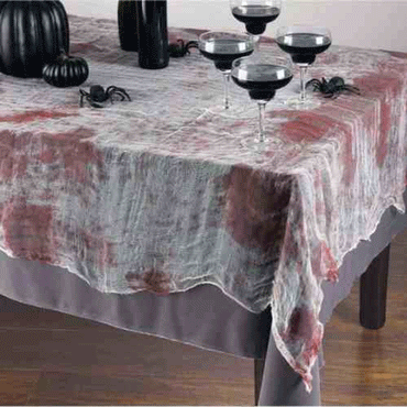 Bloody Gauze Fabric Tablecover