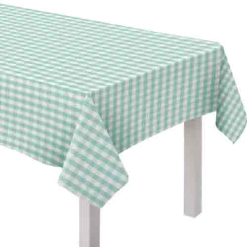 Gingham Fabric Tablecover