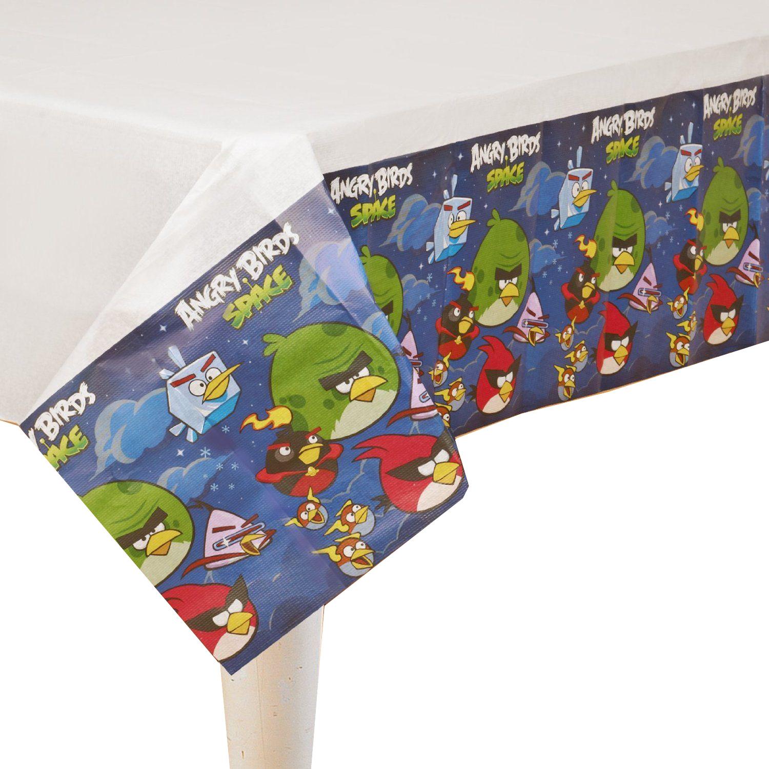 Angry Birds Space Tablecover Paper Printed Tableware - Party Centre