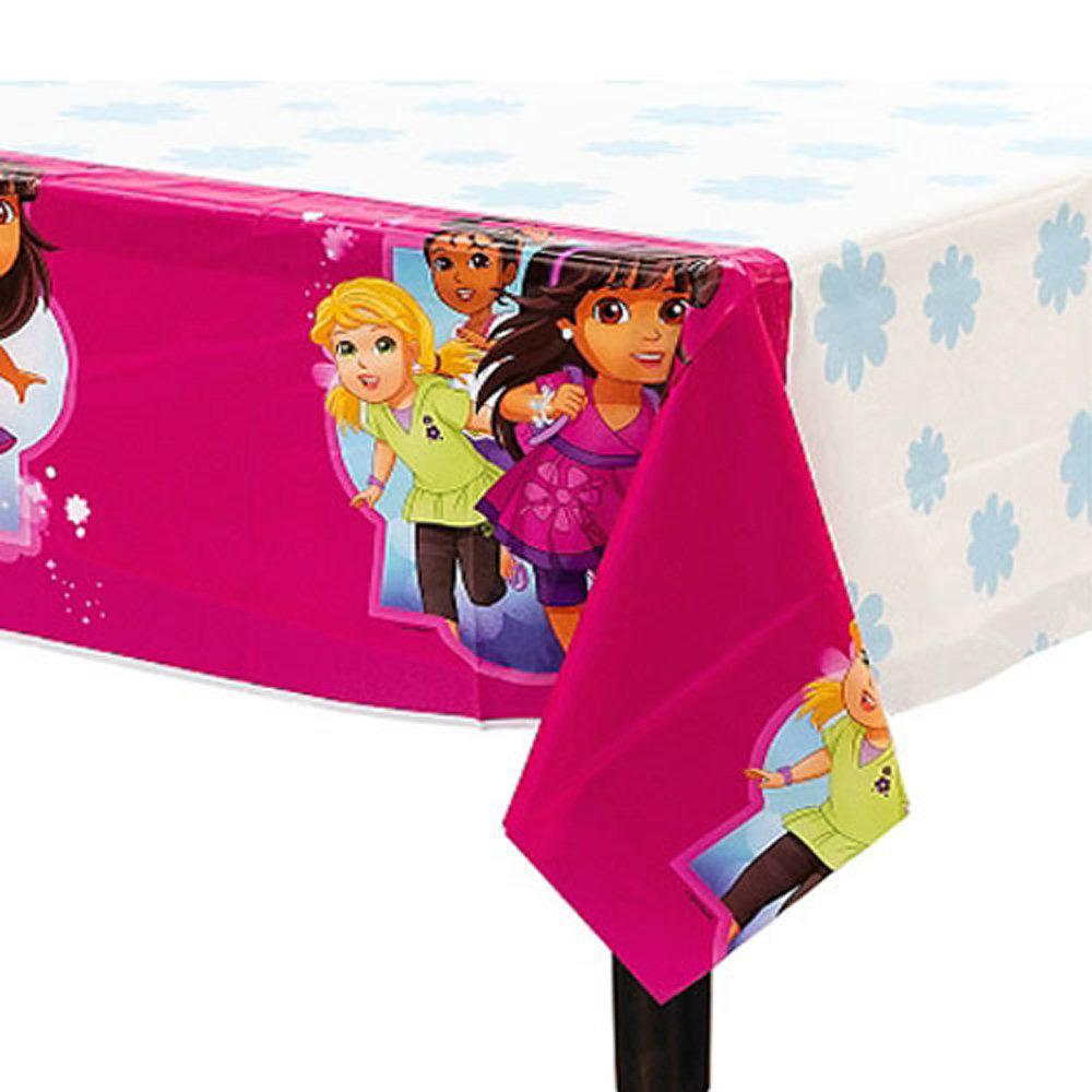 Dora And Friends Table Cover- Plastic Printed Tableware - Party Centre