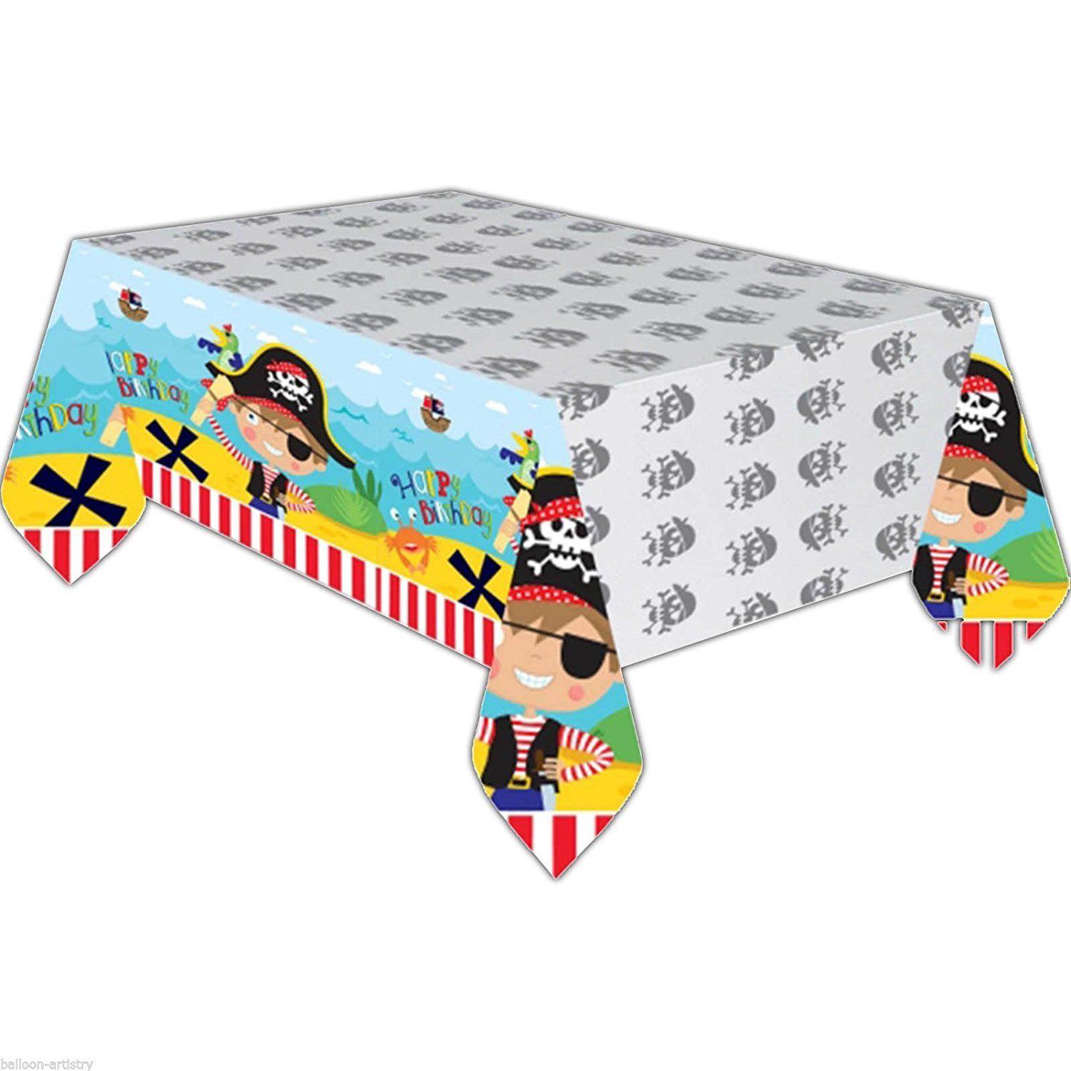 Little Pirate Tablecover Printed Tableware - Party Centre