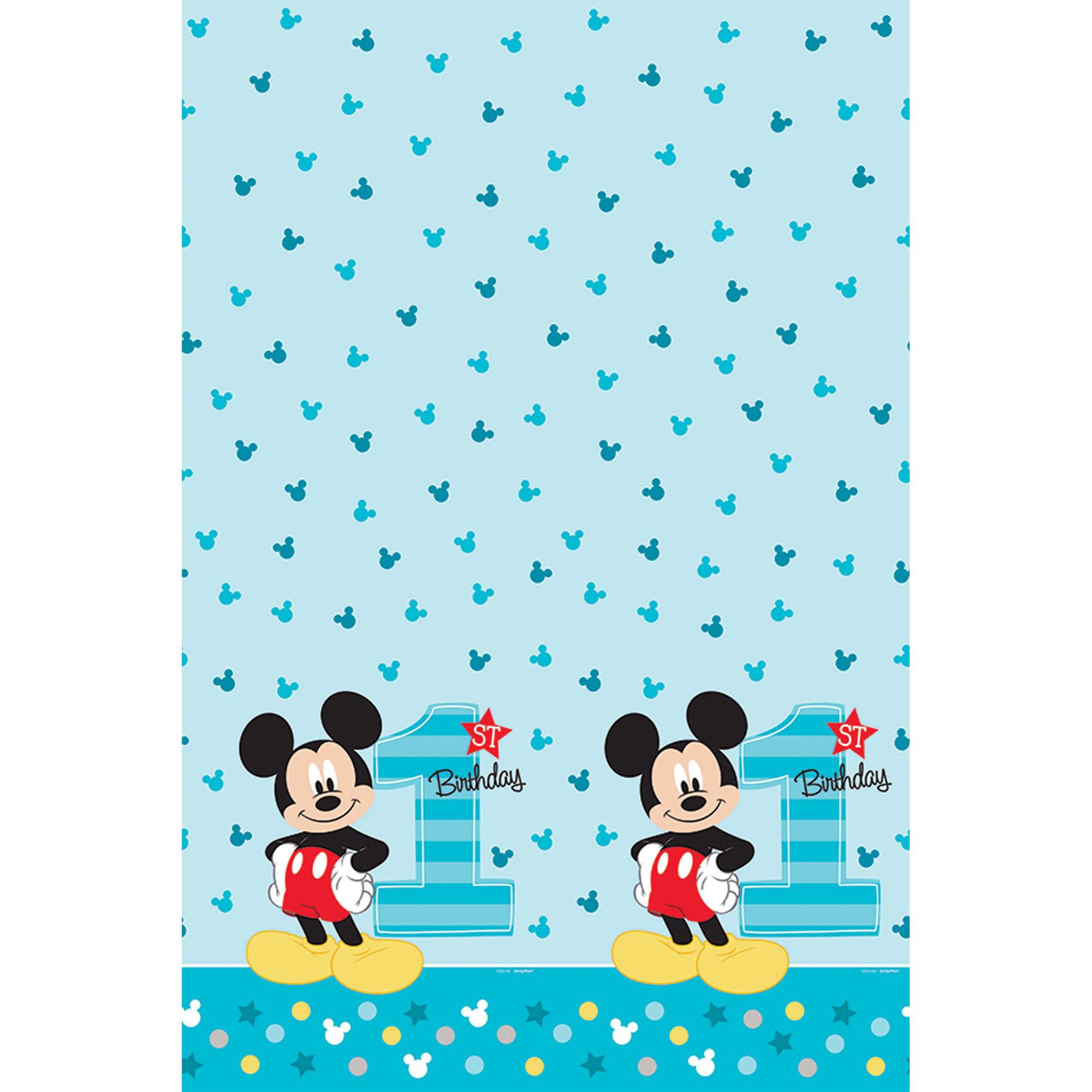 Mickey's Fun To Be One Plastic Tablecover Printed Tableware - Party Centre