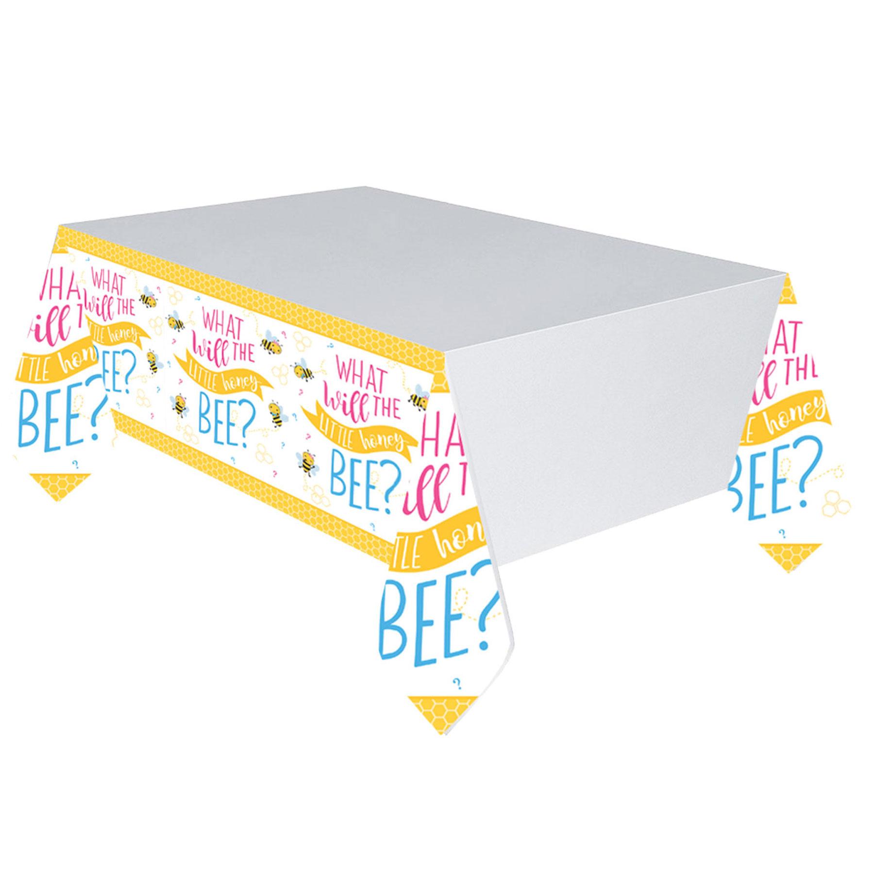 What Will It Bee? Paper Tablecover Printed Tableware - Party Centre