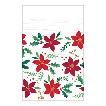 Christmas Wishes Plastic Table Cover Printed Tableware - Party Centre