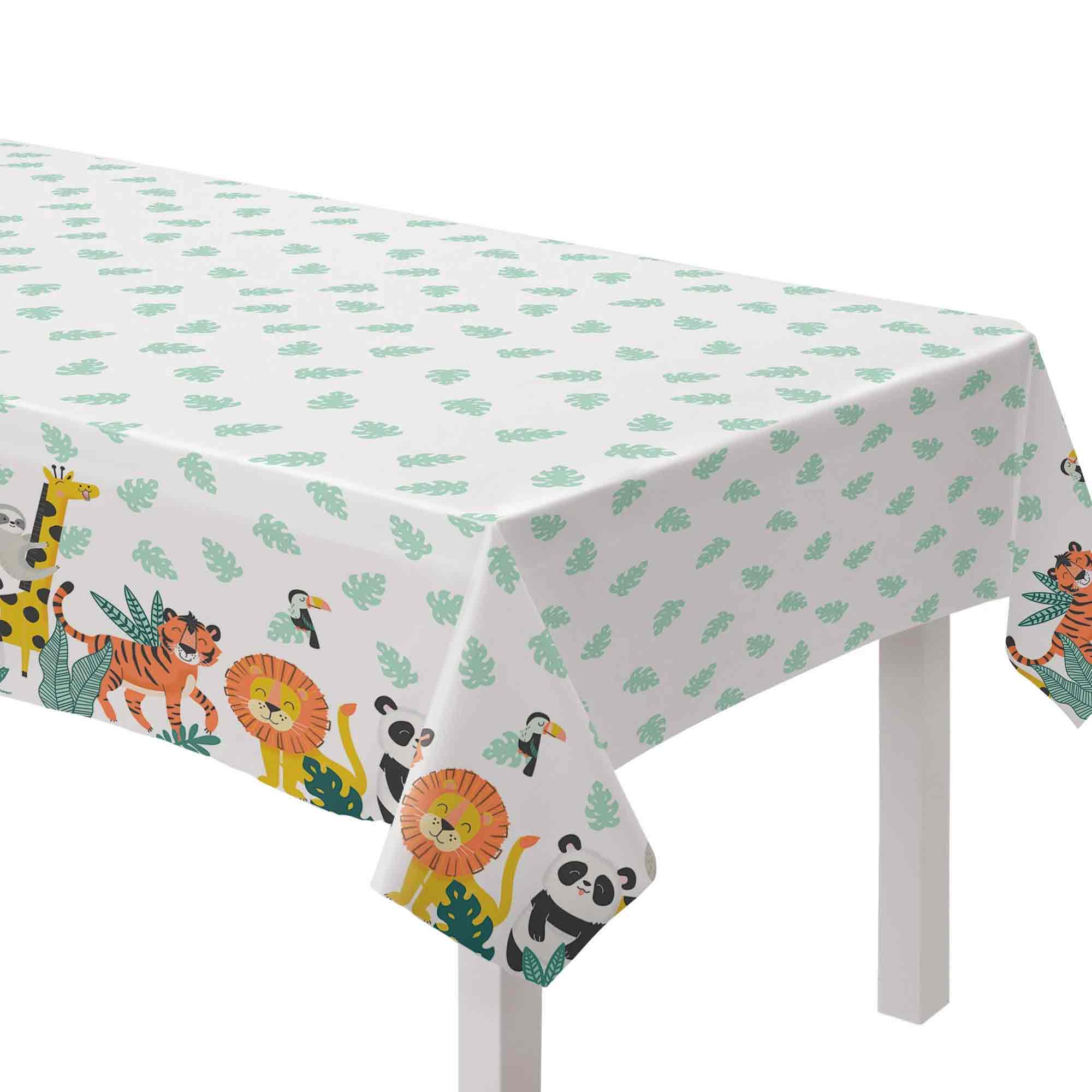 Get Wild Birthday Plastic Tablecover