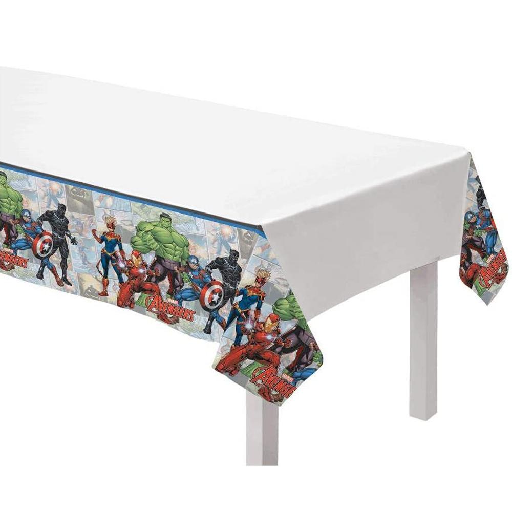 Avengers Powers Unite Plastic Tablecover Printed Tableware - Party Centre