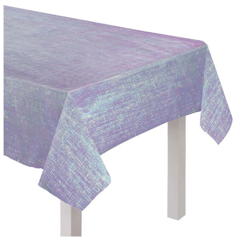 Sparkling Sapphire Dazzler Paper Table Cover Printed Tableware - Party Centre