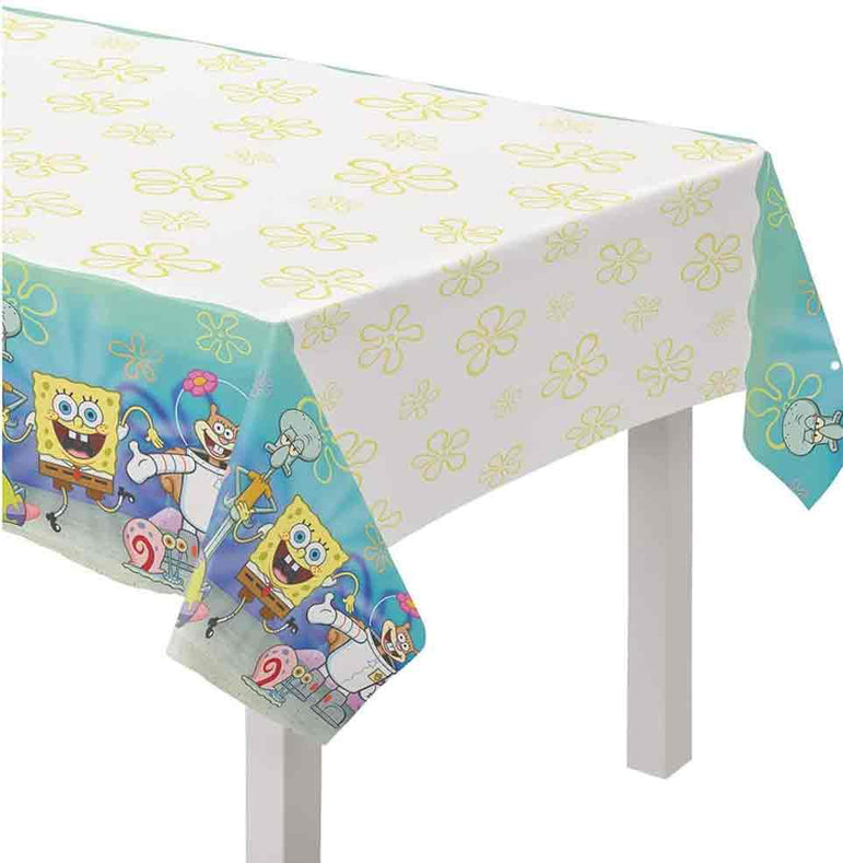 Spongebob Paper Tablecover 1.37m x 2.6m