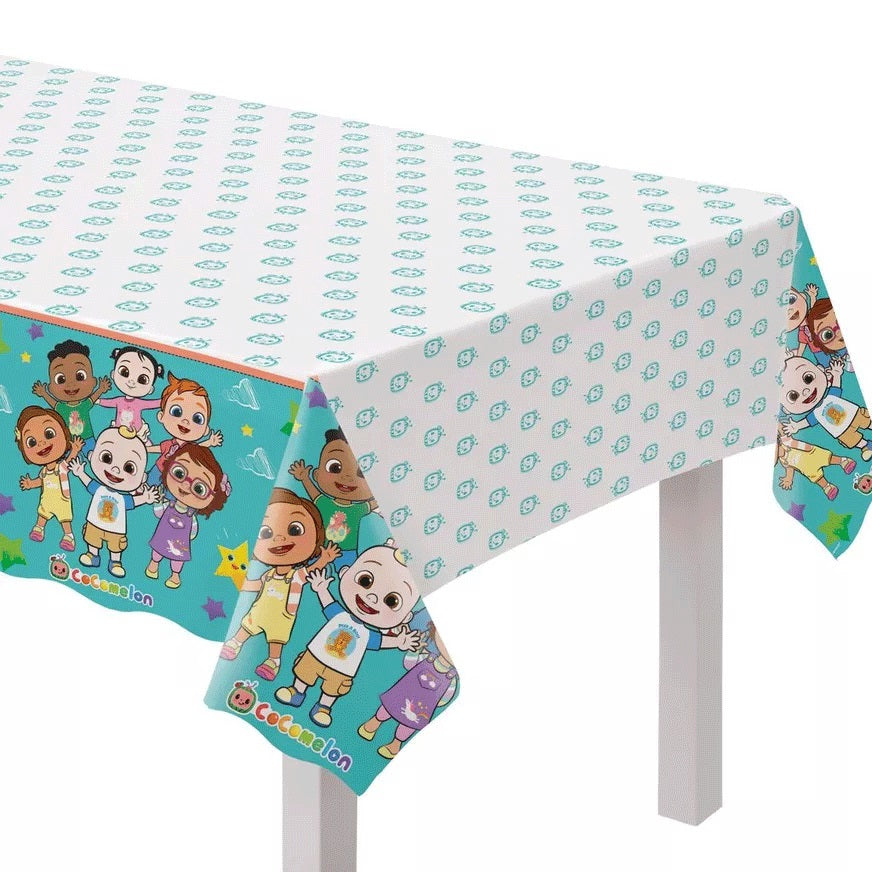 Cocomelon Plastic Table Cover 54in