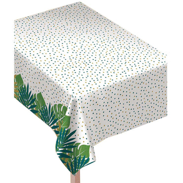 Key West Flannel-Backed Vinyl Tablecover Printed Tableware - Party Centre