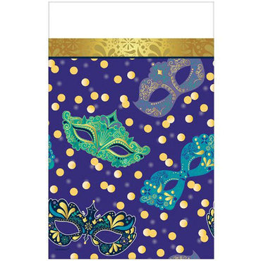 A Night In Disguise Plastic Tablecover Printed Tableware - Party Centre