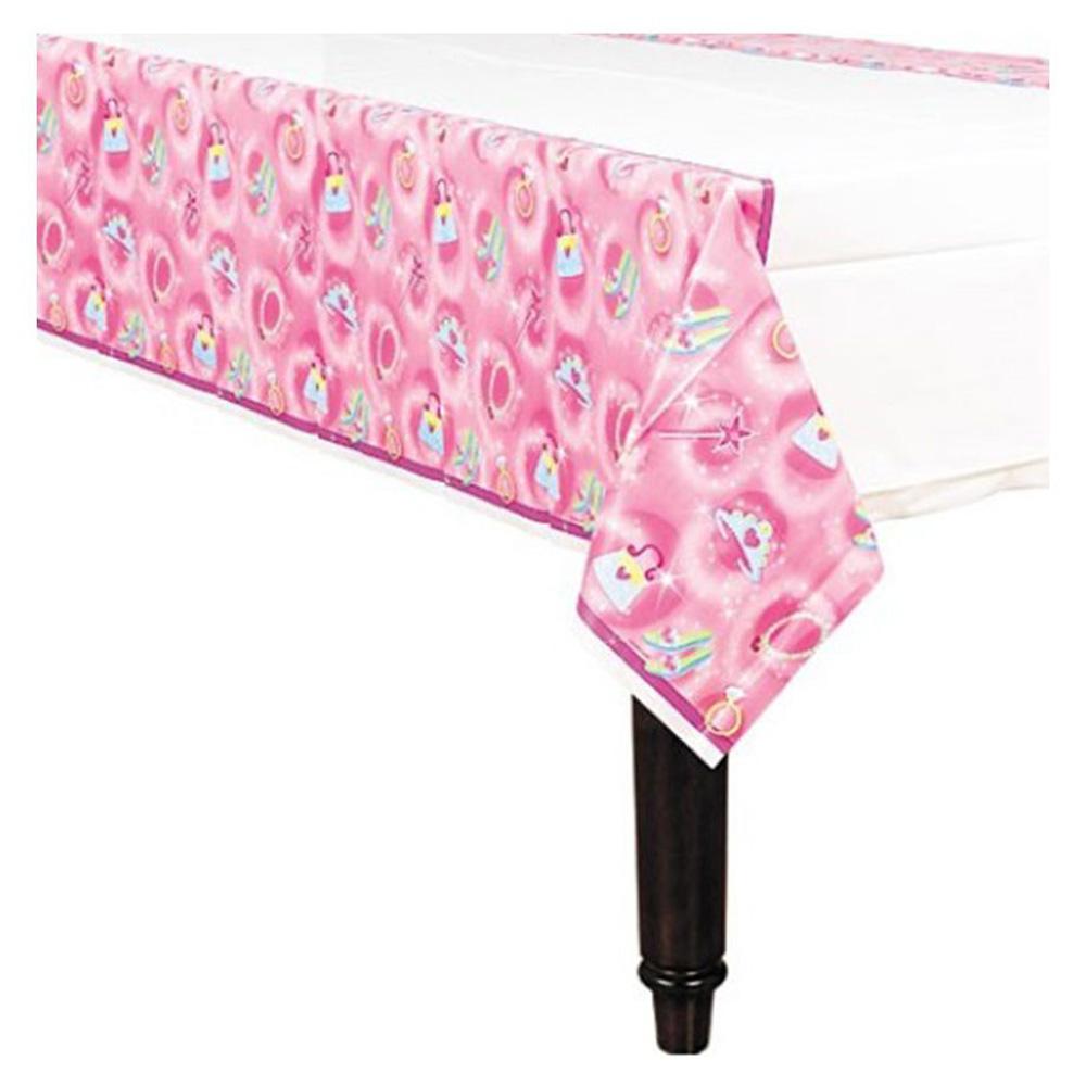 Princess Plastic Table Cover 54 x 102 in Printed Tableware - Party Centre