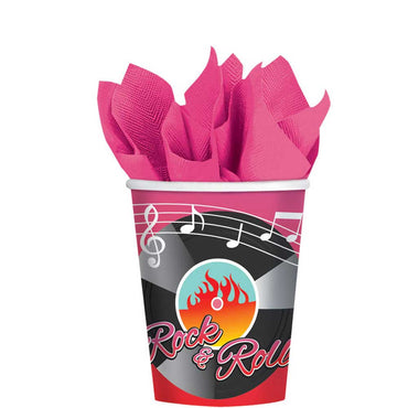 Classic 50's Cups 9oz, 8pcs